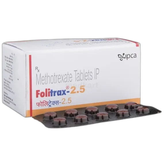 folitrax 2.5mg tablet 10's